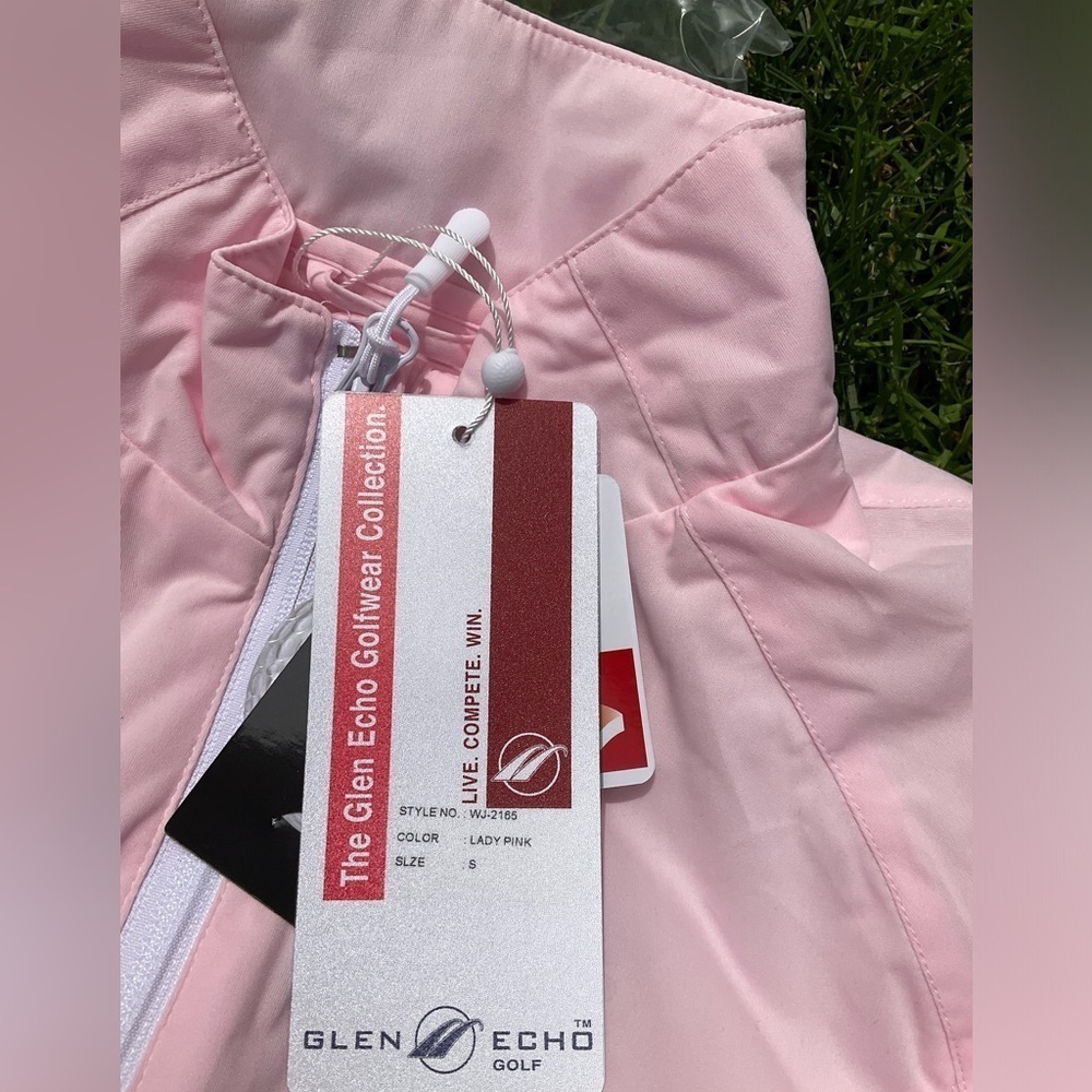 Glen Echo Golf Full Zip Half Sleeve Jacket - Picture 5 of 5